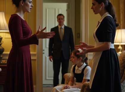 Dühöngő mostohaanya, remegő kislány, és egy dadus, aki mindent megváltoztatott — igaz történet, ami bejárta az internetet!