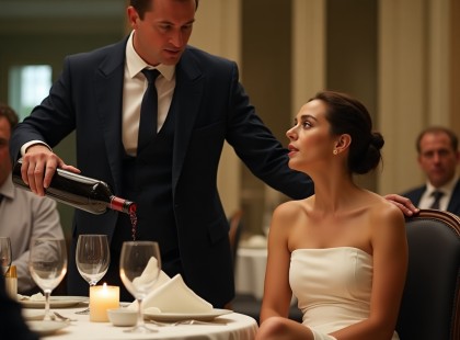 Mindenki nevetett, amikor leöntötte a feleségét – aztán megszólalt a gyerek