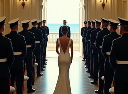 Pénzt kért az apja a lánya esküvőjén – a katonák válasza történelmi pillanattá tette a napot.