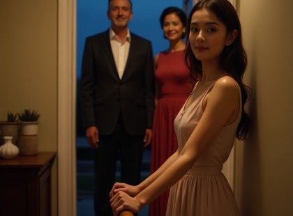 A lány biztos volt benne, hogy az apja hűtlen… a valóság teljesen letaglózta