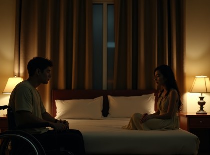 Felállt a kerekesszékből a nászéjszakán – és ezzel egy sötét titok is napvilágra került