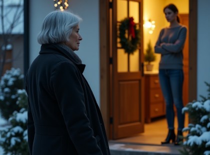 Anya, gyere haza karácsonyra – De amikor odaértem, a menyem becsukta előttem az ajtót…