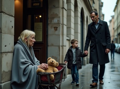 A kisfiú felismerte az édesanyját – az apja nem akarta elhinni, ki volt a nő a sarokban