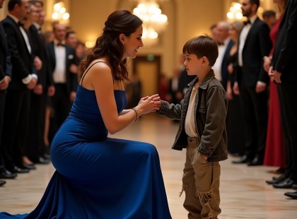 Egy szegény gyerek besétált a gálára… a milliárdos nő reakciójára senki sem számított! ?