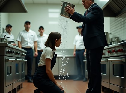 Sokk a konyhában: jéggel öntötte le a pincérnőt a főnöke, amit ezután történt, az egész éttermet megváltoztatta