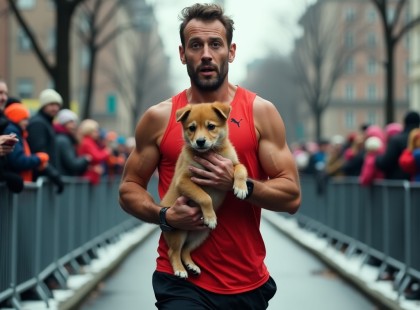 Futó vagy hős? Amit ez a férfi tett a verseny közepén, mindenkinél magasabbra tette a lécet