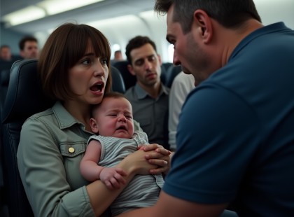 A csecsemő sírt, a férfi őrjöngött – aztán megjelent egy zakós idegen, és minden megváltozott