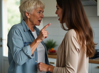 „Kifelé!” – kiabálta az anyós. „Nem megyek.” – mondta a meny. És neki lett igaza.