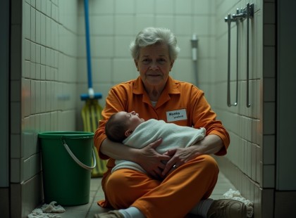 Egy magányos takarítónő különös zajt hallott a kukánál… 18 év múlva egész terem ünnepelte miatta