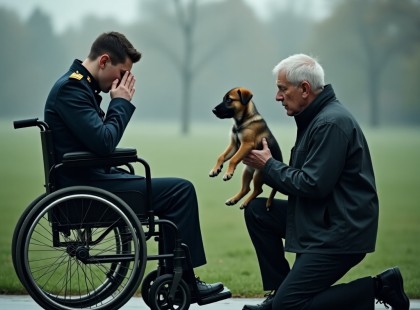 A magyar veterán azt mondta: ‘Hagyjatok meghalni.’ A kutya válasza? Olyan csoda, amire senki sem számított!