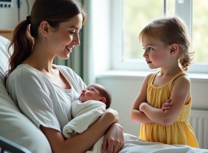 A kislány percekig csak nézte az újszülöttet – majd kimondott egy mondatot, amit a szülei sosem felejtenek el