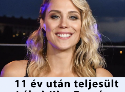 Lékai-Kiss Ramóna 11 éve dédelgetett álma végre valóra vált – videón mutatta meg a varázslatos pillanatot