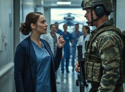 Senki sem sejtette, ki is valójában a halkszavú ápolónő – míg katonák nem jelentek meg érte