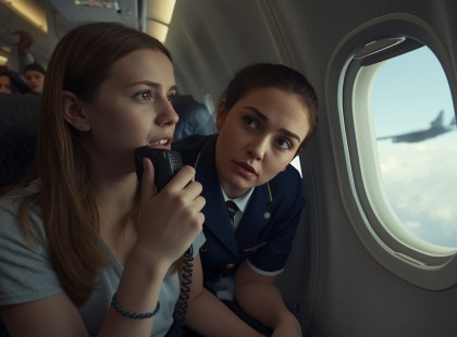 A fedélzeten senki sem tudta: a csendes tinédzser múltja egy egész gépet mentett meg