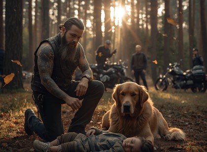 Rejtélyes megmentés a Bükkben: motorosok találtak rá egy eltűnt kislányra