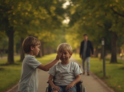 Egy park, egy vak gyerek és egy marék sár – a történet, amitől milliók sírnak