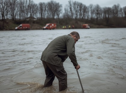 Sérült lábbal ment vissza a vízbe – nem magáért tette