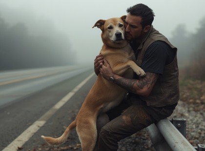 Sírva hálálta meg az életét a megmentett kutya — a videó bejárta az egész országot!