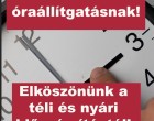 Végre vége az óraállítgatásnak! Elköszönünk a téli és nyári időszámítástól 👇 Cikk a hozzászólásoknál >>>
