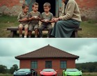 Három éhes fiú és egy szegény néni. A történet vége? Három Lamborghini és egy életre szóló köszönet!
