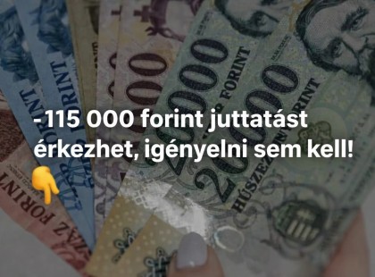 Idősek FIGYELEM: Hatalmas öröm hír – 115 000 forint juttatást érkezik, igényelni sem kell! ? Cikk a hozzászólásoknál!