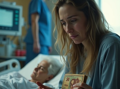 A haldokló asszony átadott egy régi bankjegyet – benne volt egy élet minden szeretete és fájdalma