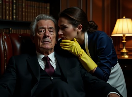 A takarítónő csak annyit mondott: Ne szóljon semmit – amit ezután az idős milliomos meghallott, attól megremegett a keze is!