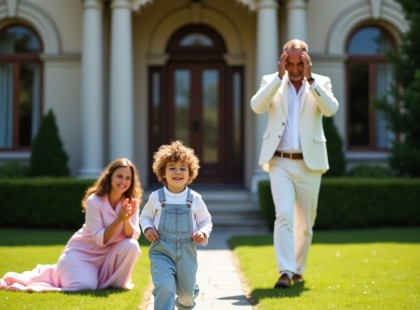 Apa, nézd! – és a kisfiú felállt! Ez a pillanat örökre megváltoztatta a család életét