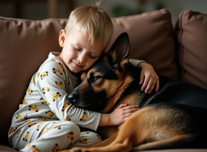 A kisfiú csak aludni akart a kutyája mellett – majd jött a kék ajkak és a mentők szirénája