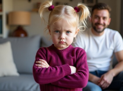 A kislány még beszélni is alig tudott, de amit kimondott, az apját térdre kényszerítette