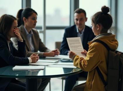 A nyolcéves kislány egyedül ment állásinterjúra és csak annyit mondott: Anyukám megérdemli ezt a munkát