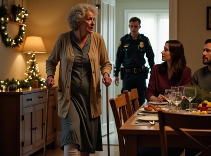 A fiam felesége lelökött a lépcsőn – de karácsonykor én vittem el a rendőrt vacsorára