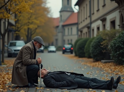 A vak férfi azt hitte, ez is csak egy szokásos reggel lesz – de valaki térdre rogyott előtte