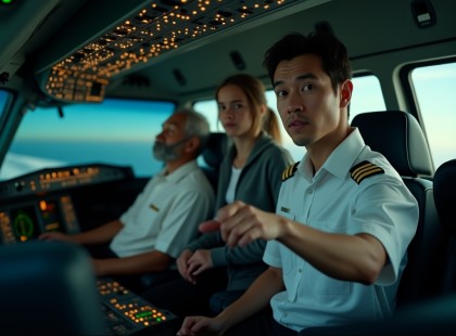 Az utasok sírtak, imádkoztak… a 17 éves lány viszont a pilótafülkébe indult