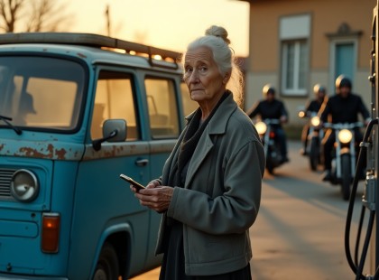 Egy idős nő és egy telefonhívás térdre kényszerítette a motoros bandát!