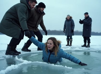 A nő a jég alól jött vissza – és vitte magával az igazságot