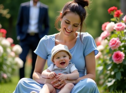 A csendes kisfiú hirtelen kacagni kezdett – az apa meglátta, kiért érdemes élni