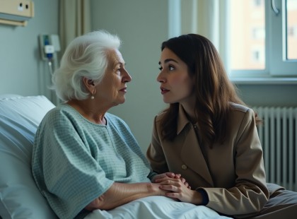 A férjem ápolása közben egy idős asszony nyitotta fel a szemem – és azóta másik életet élek