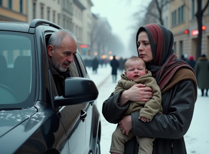 Koldulni látta a lányát az utcán – amit ezután tett az apa, attól mindenkinek tátva maradt a szája!