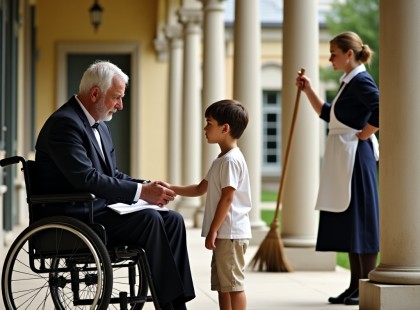 Takarítónőként dolgozott egy elhagyott villában – amit a fia tett, arra senki nem számított!