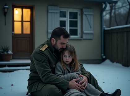 A férfi hónapok után tért haza – a kislánya egy koszos pokrócban várta a ház mögött