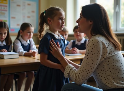 A kislány csak állt a pad mellett… A tanárnő észrevett valamit, amit mások nem mertek meglátni