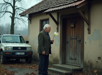 Egy szál virággal tért vissza ahhoz, akit tönkretett – a nő válasza hidegebb volt minden szónál