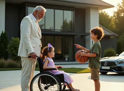 Tolószékből állt fel, amikor meglátta őt – Az év legmeghatóbb magyar története