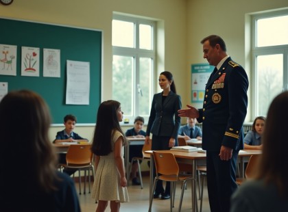 Megalázta a tanár a kislányt, mert nem volt elég gazdag – a katona apa nem kiabált, mégis megrengette az iskolát