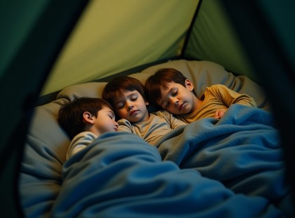 3 kisfiú együtt alszik a sátorban – azt hiszik, nyaralnak, pedig hajléktalanok…