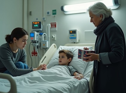 Az anyám azt mondta: 'Ha nem jössz a bulira, elvágtad magad.' Akkor épp a fiam életéért küzdöttek