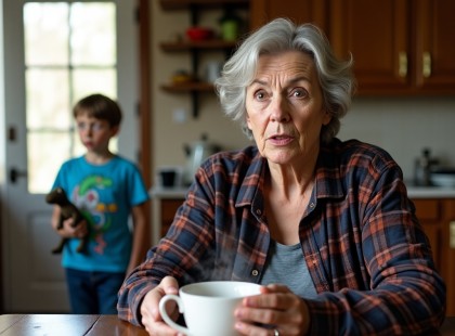 A nagymama csak egy teát akart meginni – az unokája első szavai mentették meg az életét