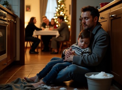 A karácsony, amikor az apa kiállt a fia mellett – és mindent elvesztett, kivéve a fiát