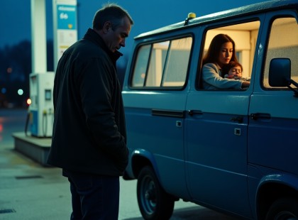 Benzinkútnál látta meg a lányát egy furgonban – amit ezután tett, könnyekig hatotta az országot